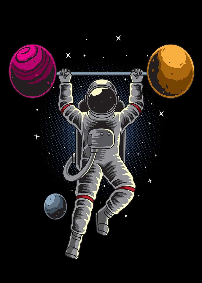 Strong Astronaut