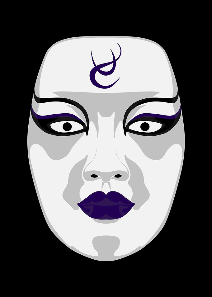 Kabuki Mask 22