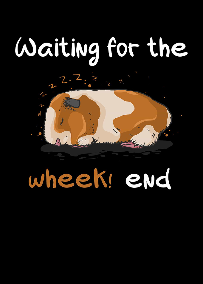 Waiting for the wheek end
