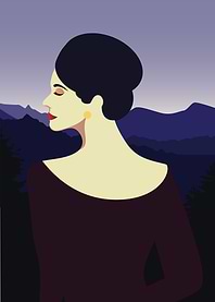 Retro Woman Art 2