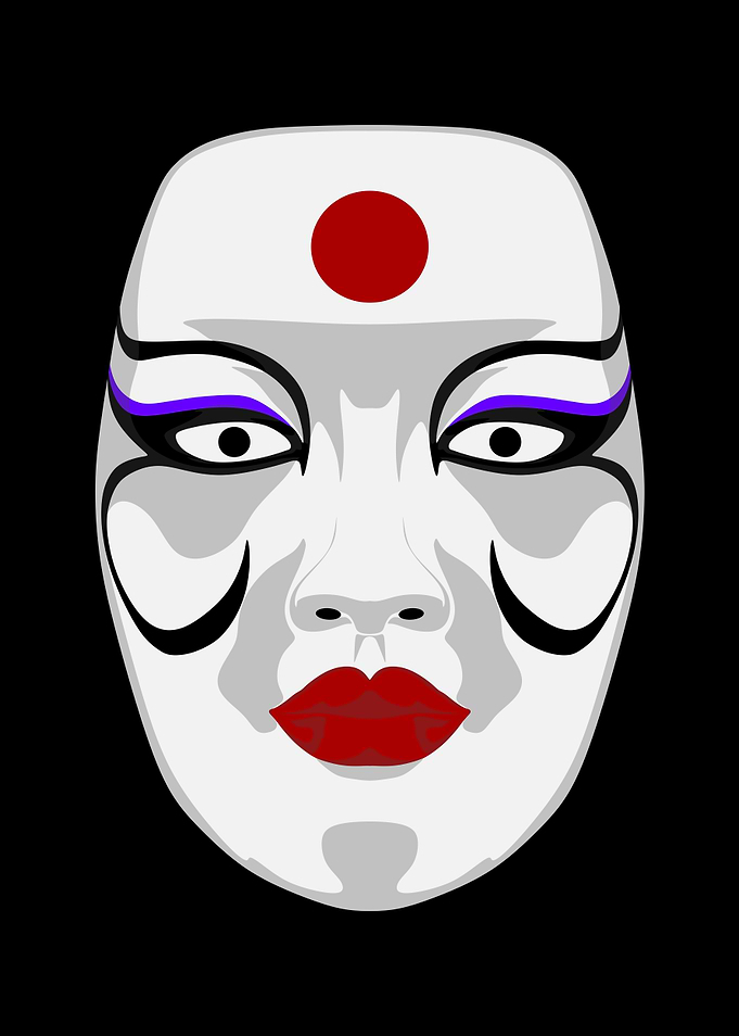 Kabuki Mask 21