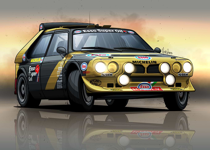 Lancia Grifone S4 Group B