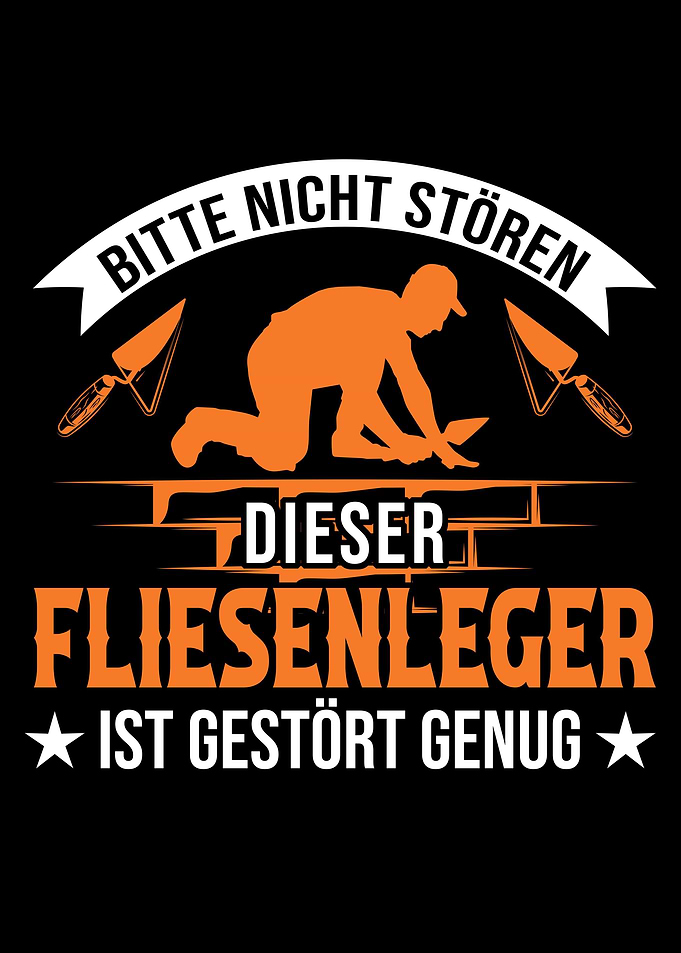 Dieser Fliesenleger ist