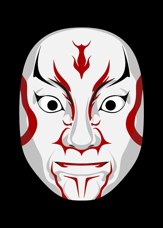 Kabuki Mask 19
