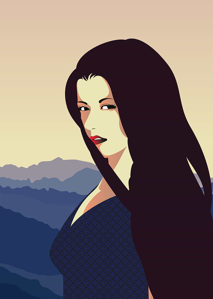 Retro Woman Art 4