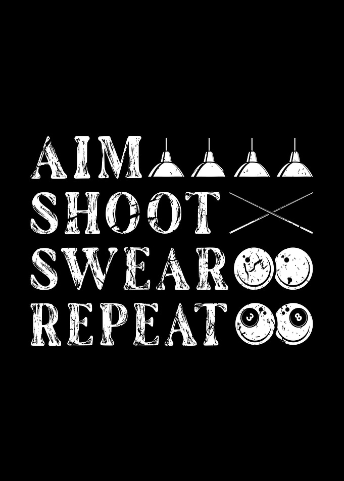 Aim Shoot Swear 8 Ball