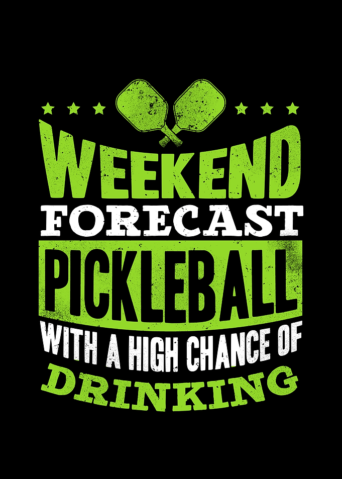 Funny Pickleball Saying