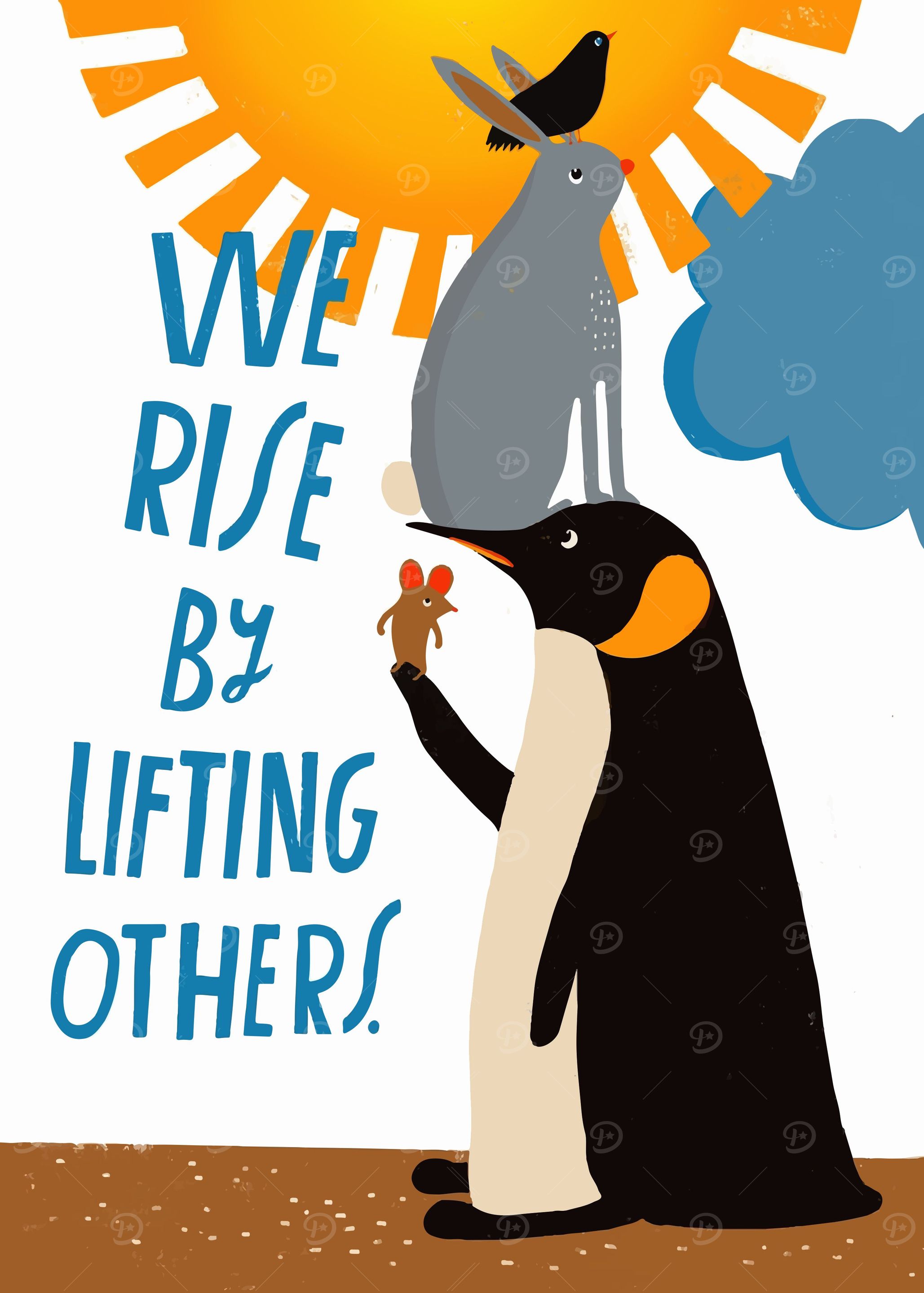 We rise by lifting orther