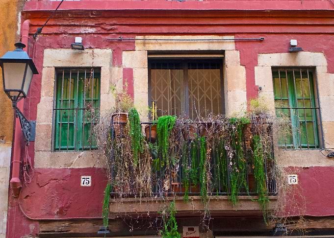 Balcony in Barcelona