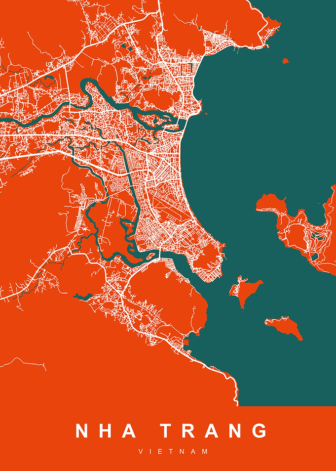 NHA TRANG Map VIETNAM