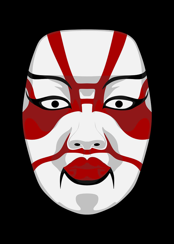 Kabuki Mask 37