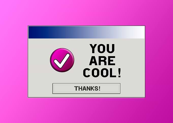 You are cool vaporwave