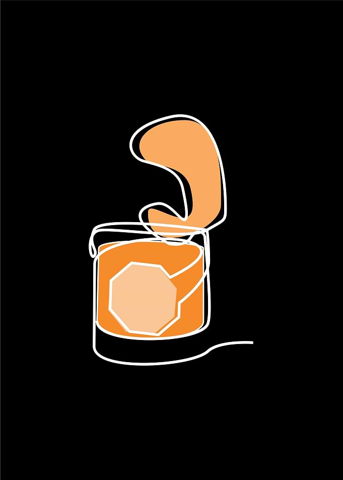 Beverage onelinearts
