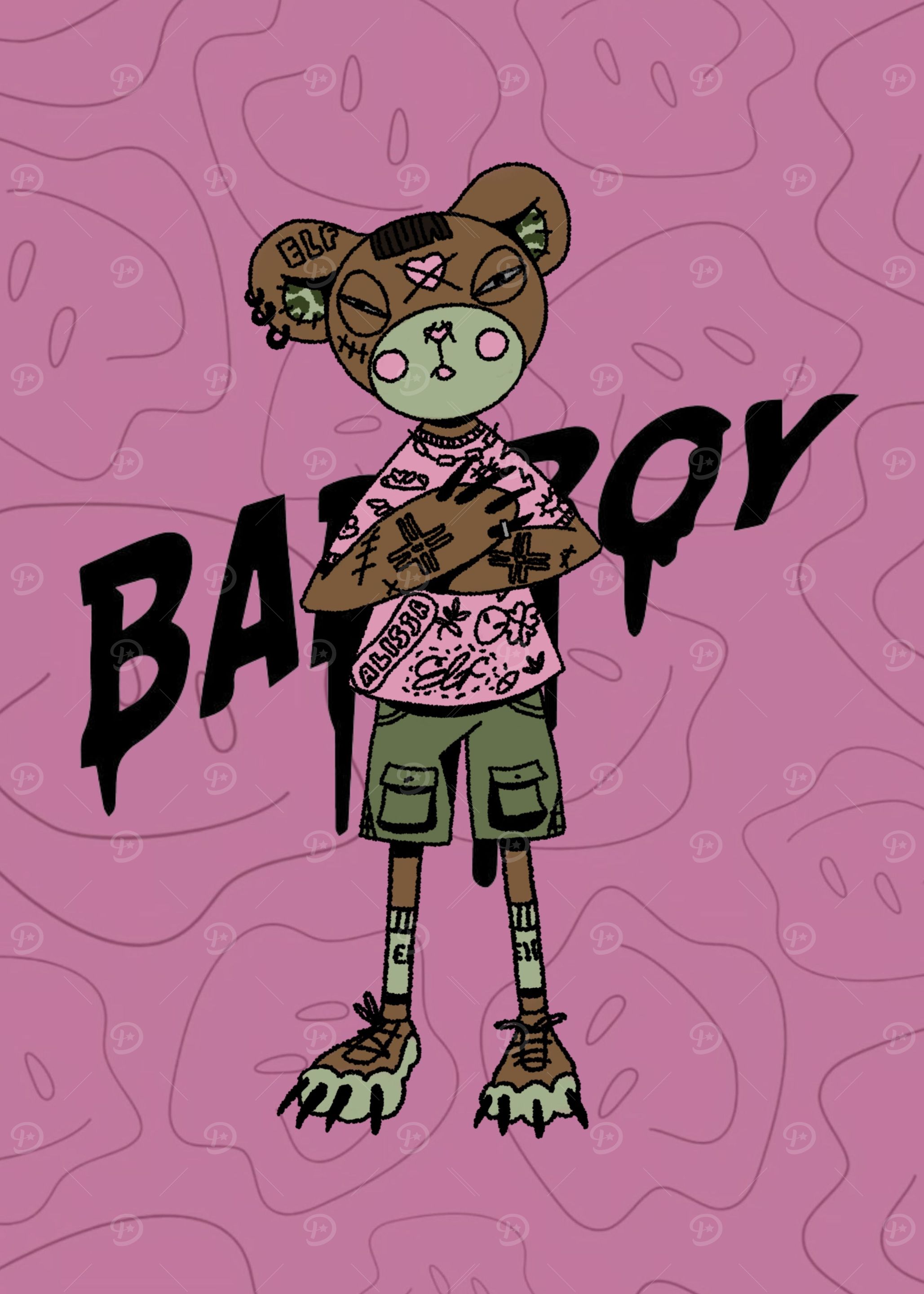 Gangster bear