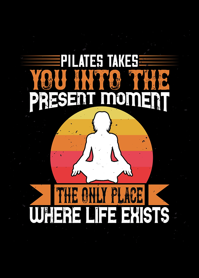 Pilates take you in moment