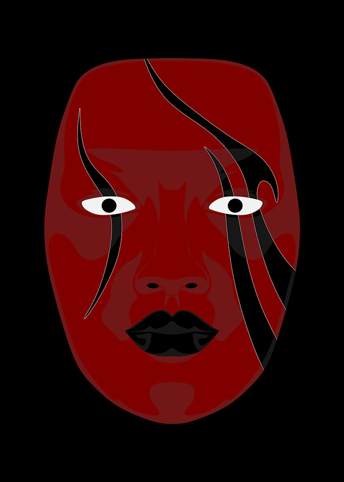 Kabuki Mask 35