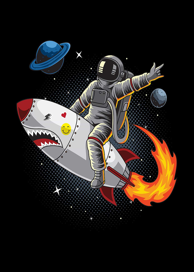 Riding the rocket