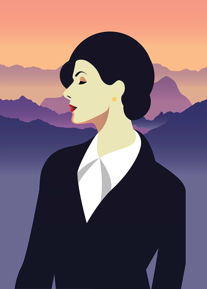 Retro Woman Art 10