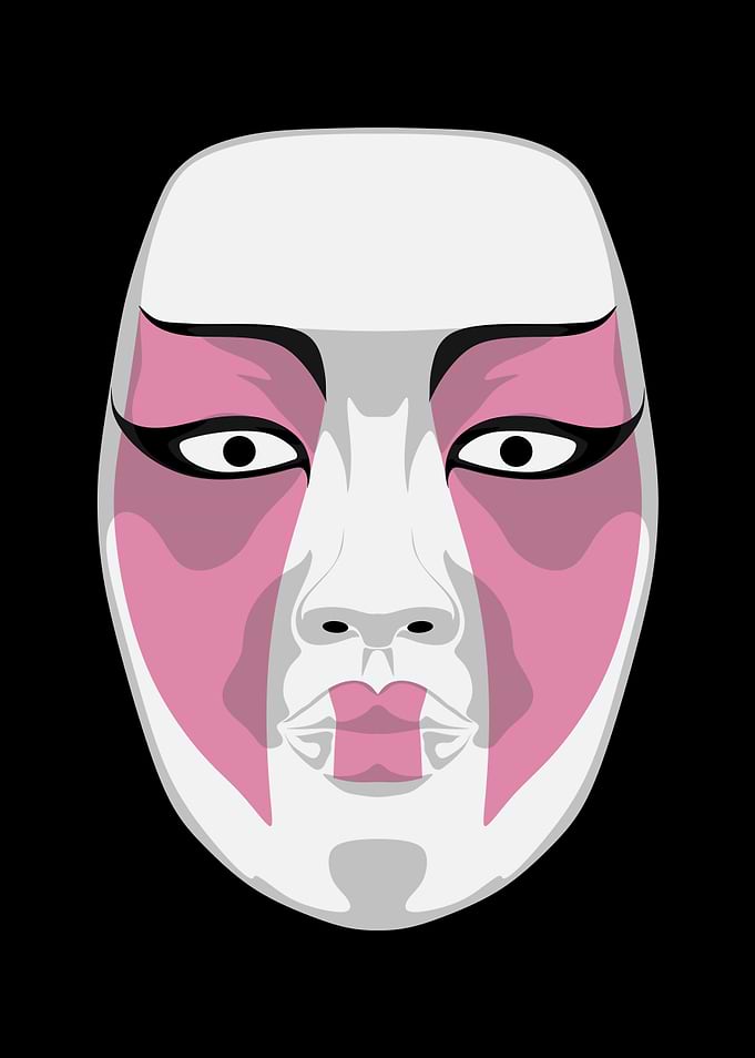 Kabuki Mask 39
