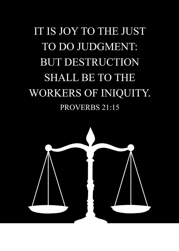 Proverbs 21 15