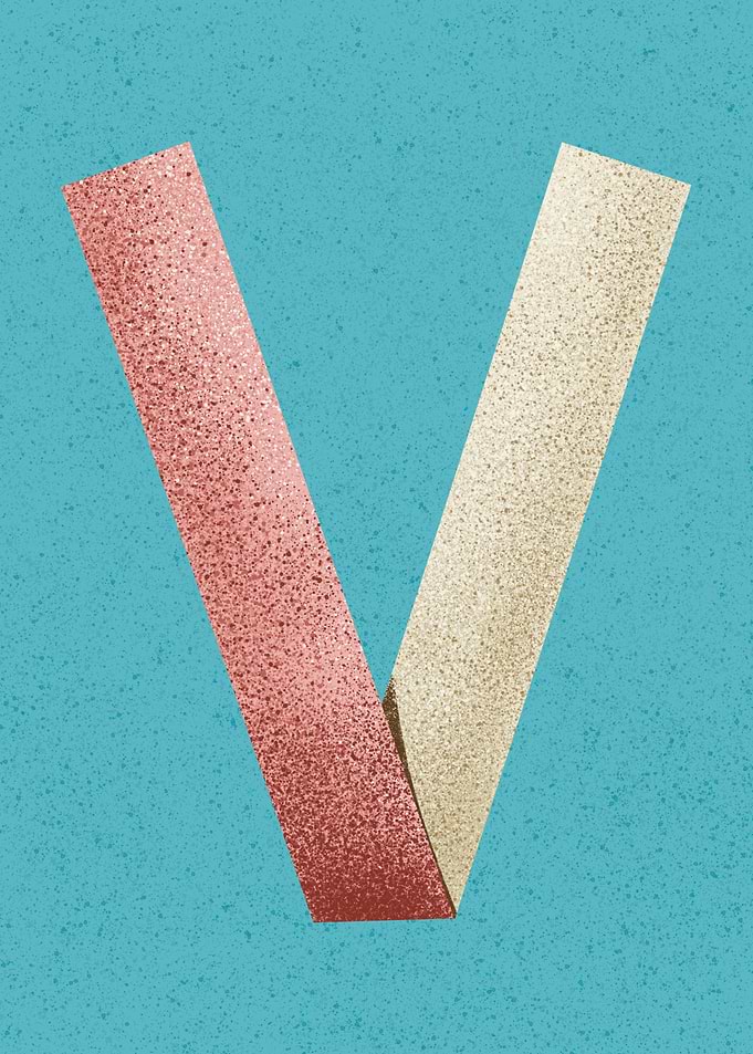V Color Paper Letter