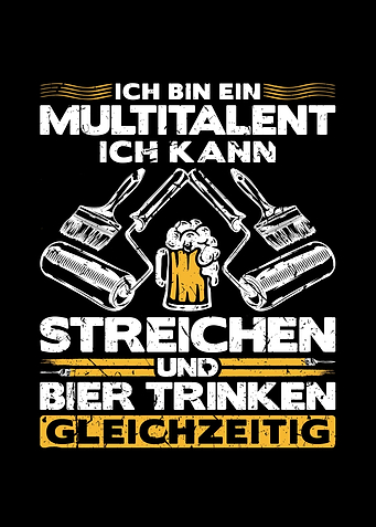 Bier Trinken Maler Beruf