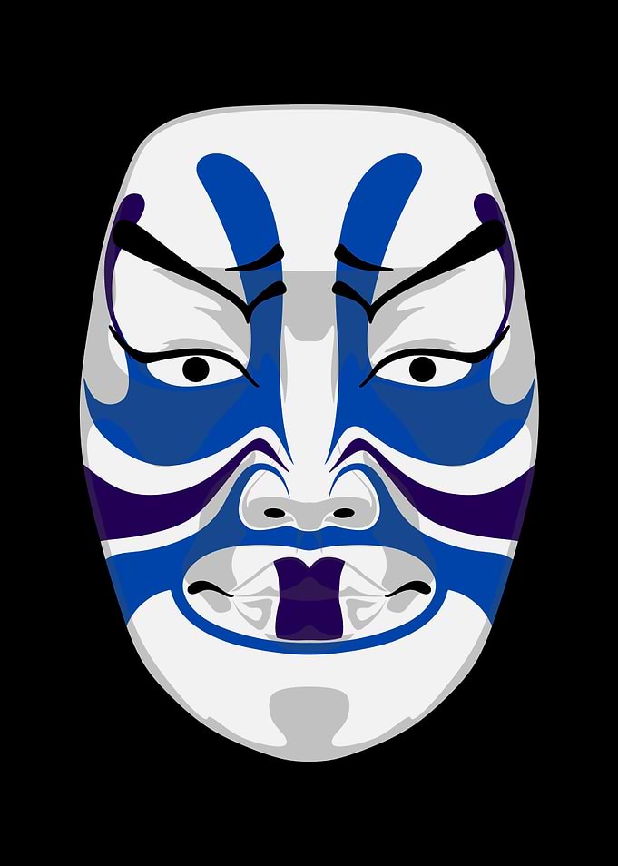 Kabuki Mask 40
