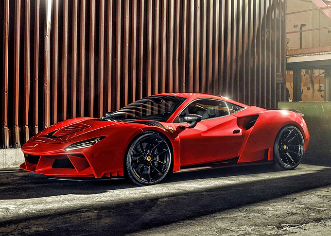 Ferrari F8 NLargo Tributo