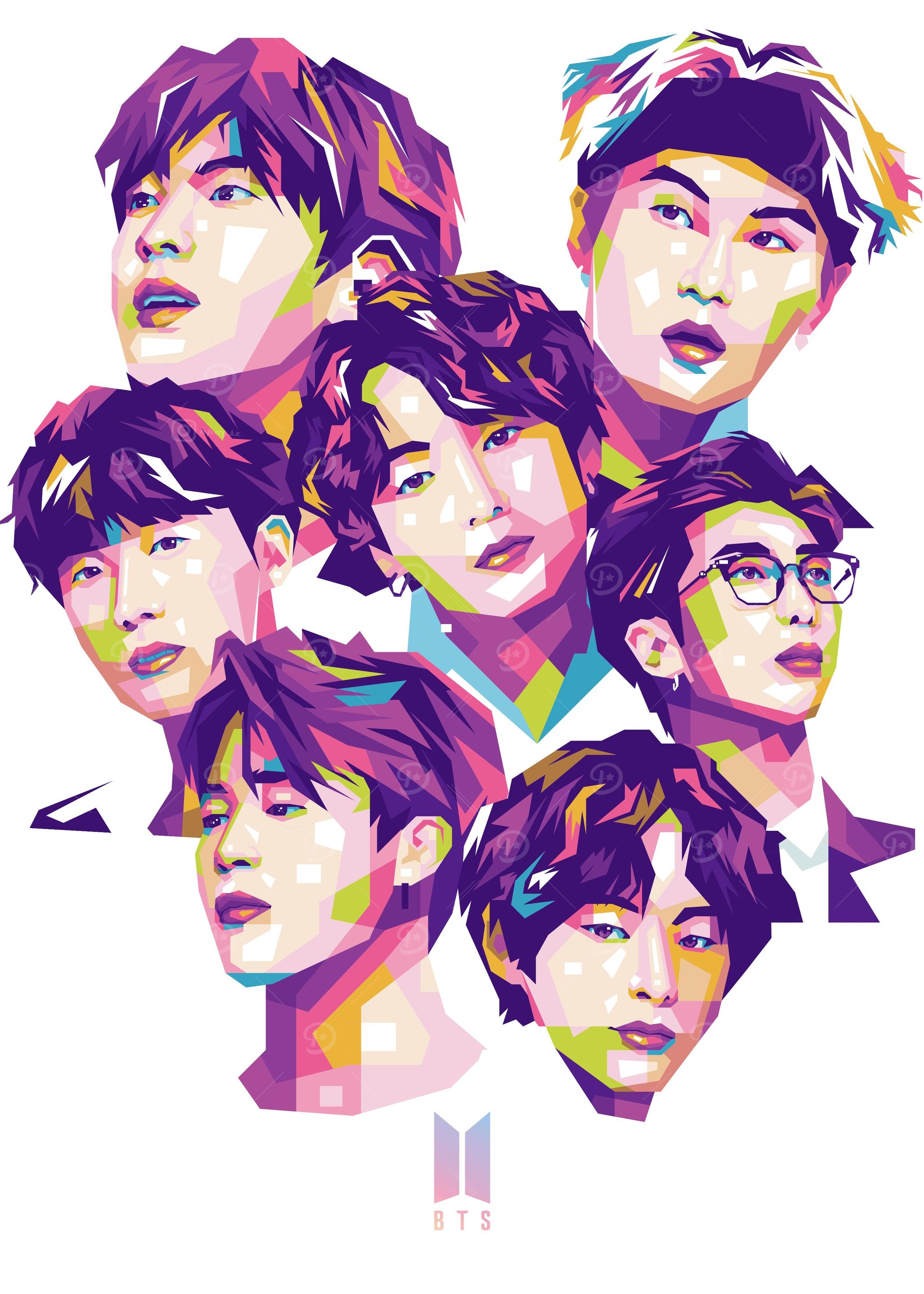 BTS POP ART
