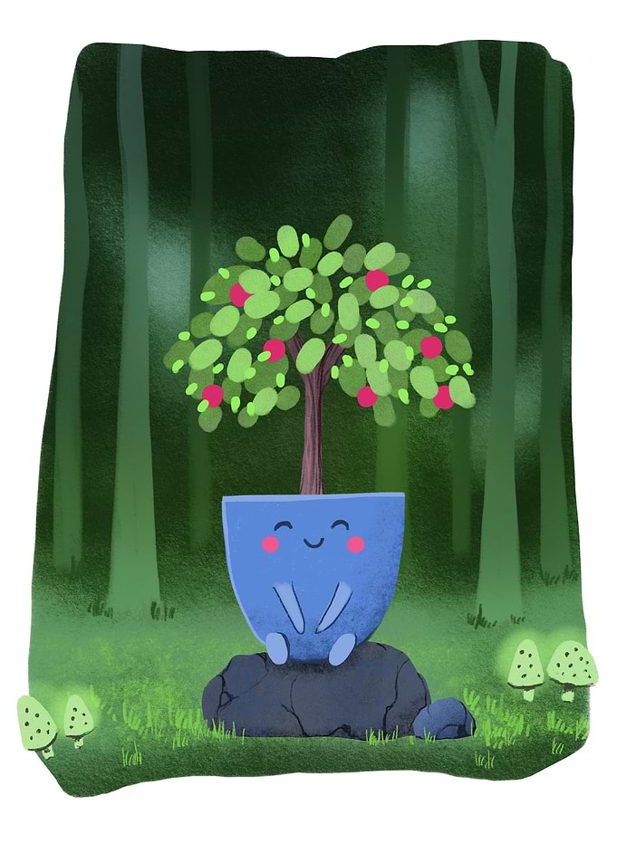 Happy Little Tree