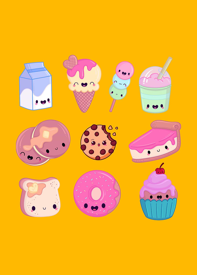 Kawaii Sweet Food