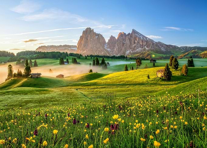 Italy Alps Travel Nature