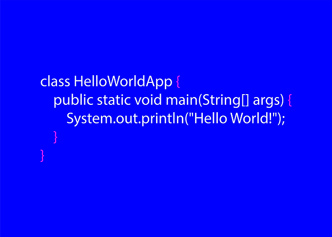 Hello World Java