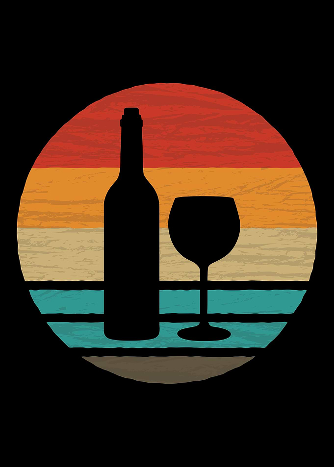 Wine Retro Vintage