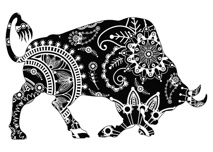 Black Bull Mandala