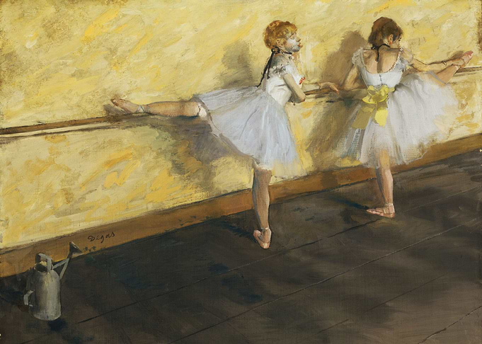 Dancers Practicing