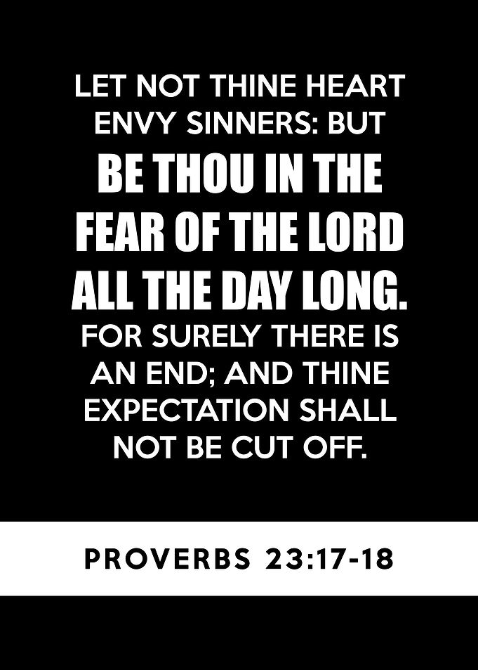 Proverbs 23 17 18