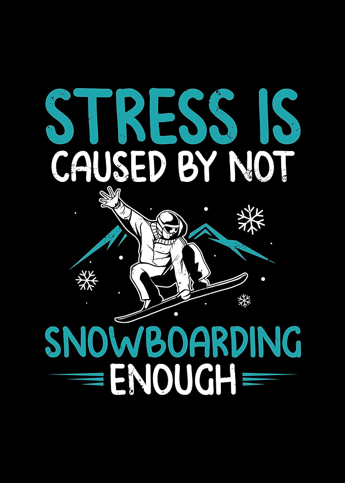 Snowboard Winter Vacation