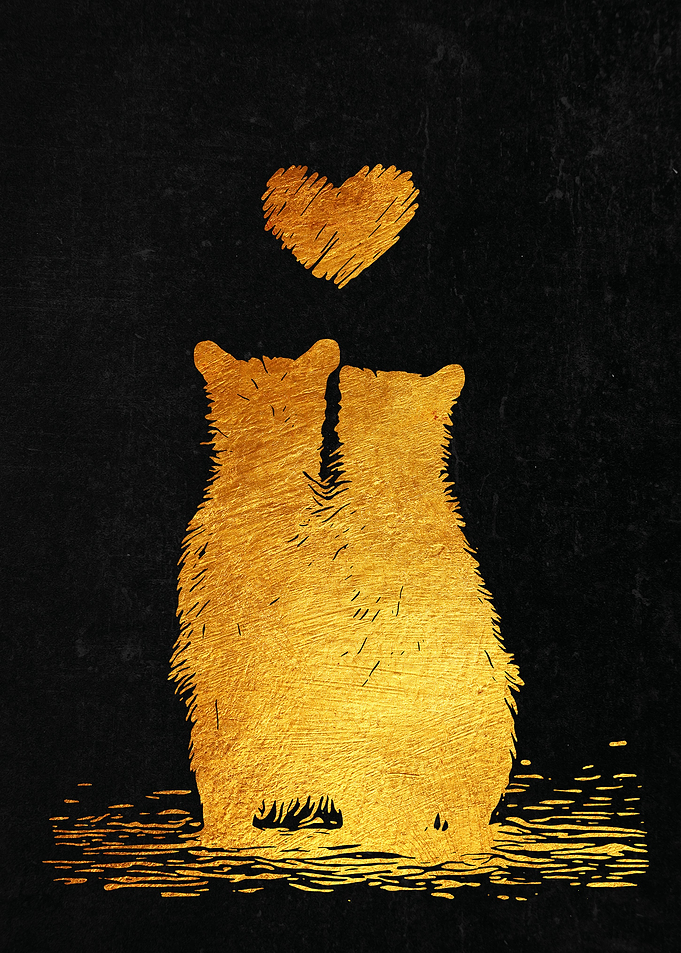 Bear Love Heart
