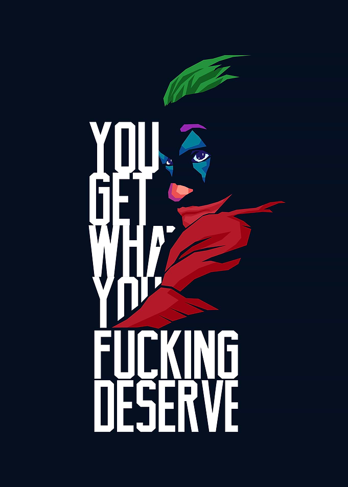 Fucking deserve