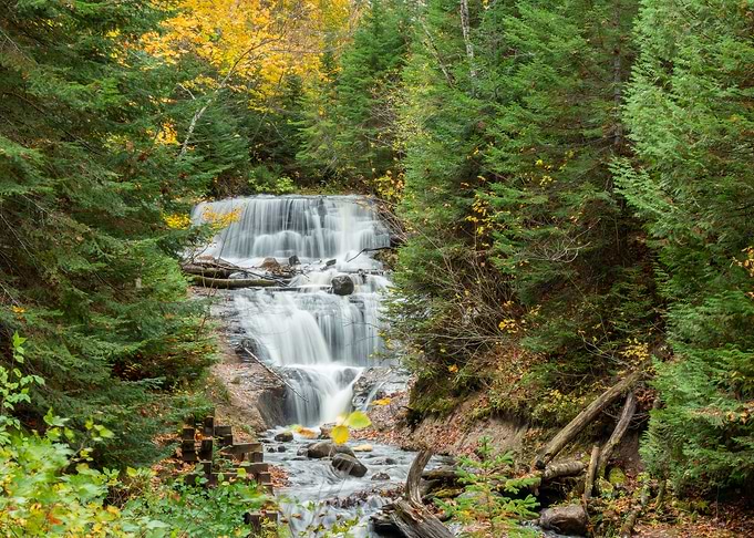 Sable Falls in Autumn