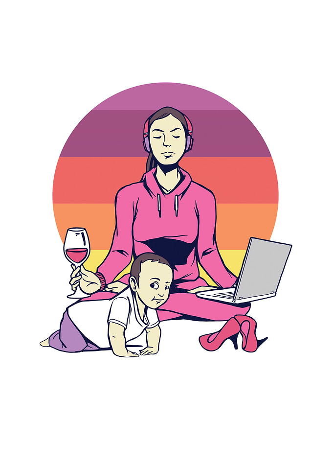 Yoga mom