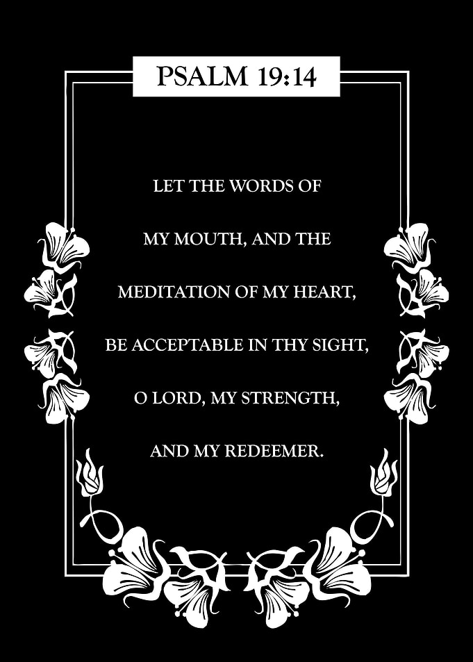 Psalm 19 14