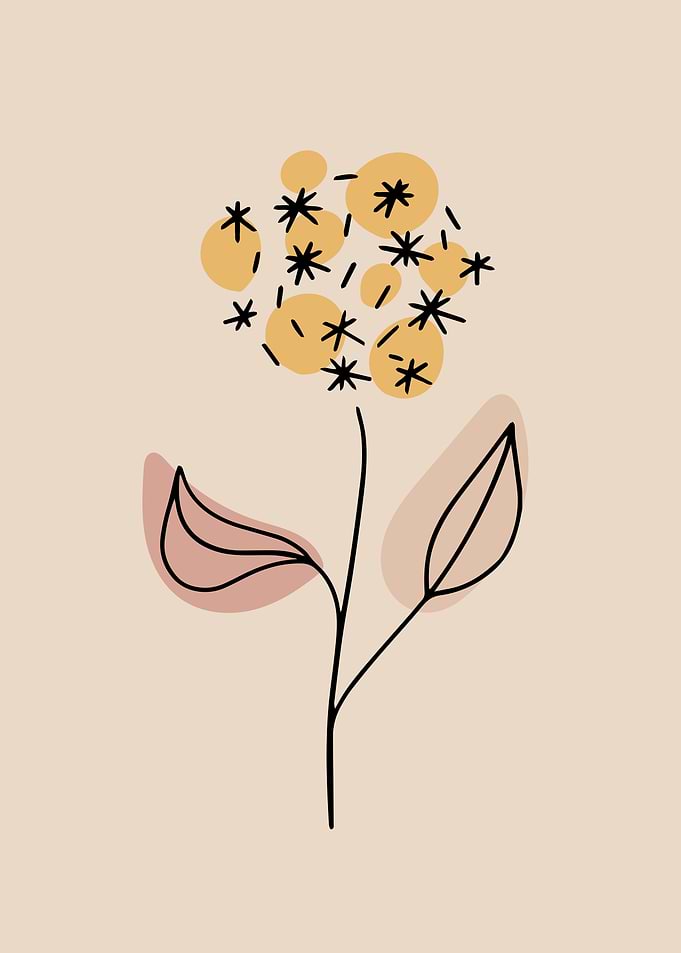 Floral Botanical abstract