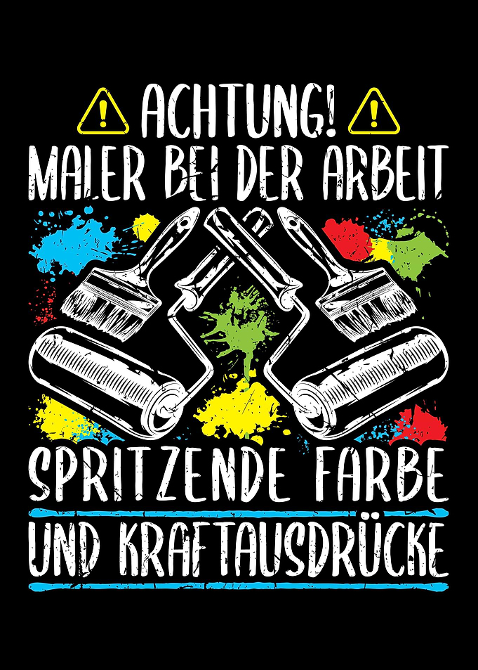 Maler Bei Der Arbeit