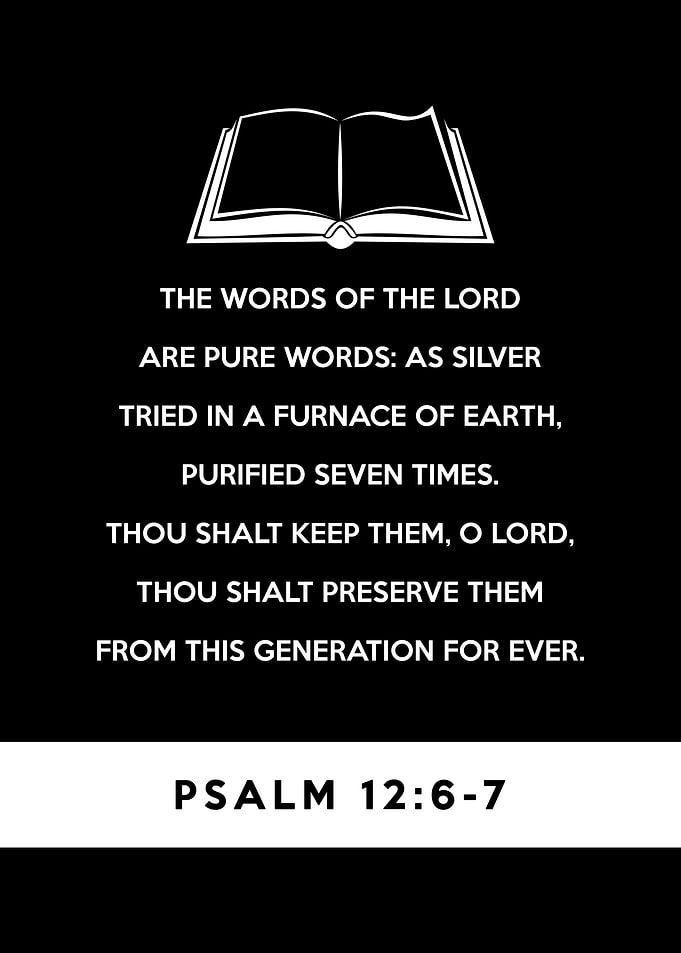 Psalm 12 6 7