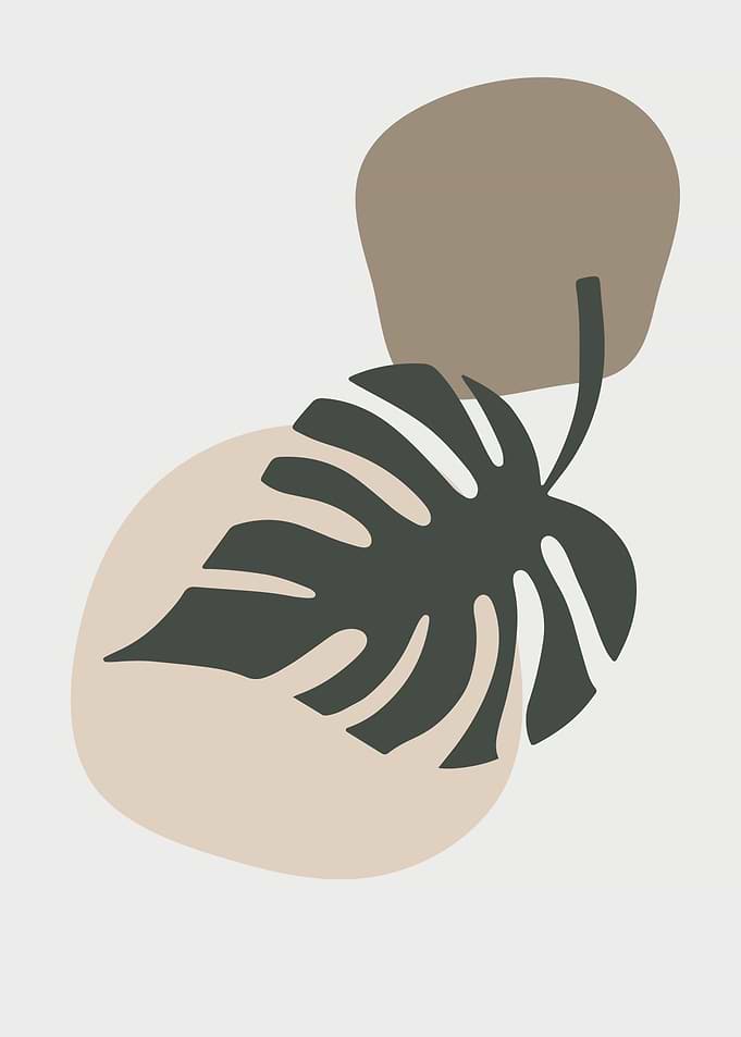 Scandinavian Tropical Leaf
