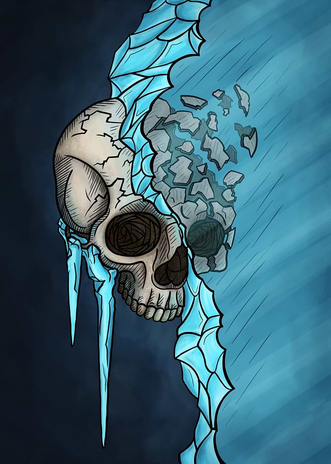 Frozen Skull