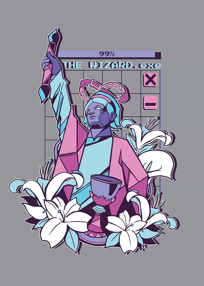 Magical vaporwave