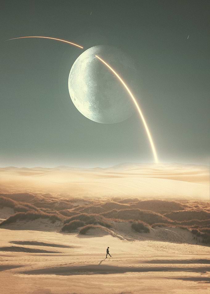 A futuristic walk